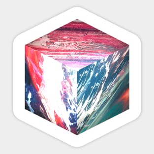 Texture Cube Sticker